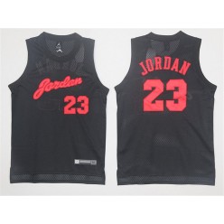 Chicago Bulls #23 Michael Jordan Black Anniversary Stitched NBA Jersey