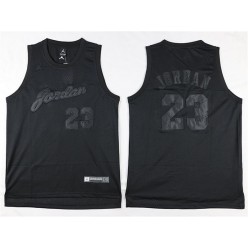 Chicago Bulls #23 Michael Jordan Full Black Anniversary Stitched NBA Jersey