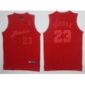 Chicago Bulls #23 Michael Jordan Full Red Anniversary Stitched NBA Jersey