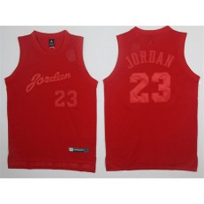 Chicago Bulls #23 Michael Jordan Full Red Anniversary Stitched NBA Jersey