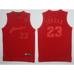 Chicago Bulls #23 Michael Jordan Full Red Anniversary Stitched NBA Jersey