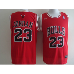 Chicago Bulls #23 Michael Jordan Red Nike Stitched NBA Jersey