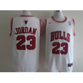 Chicago Bulls #23 Michael Jordan White Nike Stitched NBA Jersey