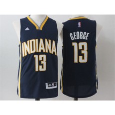 Indlana Pacers #13 Paul George Yellow 2015 Stitched NBA Jersey