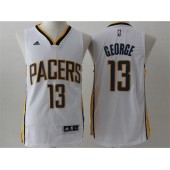 Indlana Pacers #13 Paul George Red Stitched NBA Jersey
