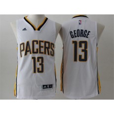Indlana Pacers #13 Paul George Red Stitched NBA Jersey