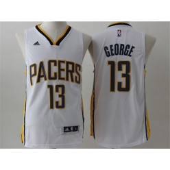Indlana Pacers #13 Paul George Red Stitched NBA Jersey