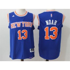New York Knicks #13 Joakim Noah Blue 2016 Stitched NBA Jersey