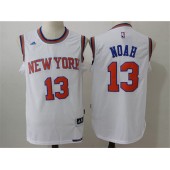 New York Knicks #13 Joakim Noah White 2016 Stitched NBA Jersey