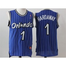 Orlando Magic #1 Penny Hardaway Blue Throwback Stitched NBA Jersey