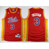 Philadelphia 76ers #3 Allen Iverson Nats Throwback Red Stitched NBA Jersey