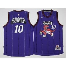 Toronto Raptors #10 DeMar DeRozan Purple Swingman Stitched NBA Jersey