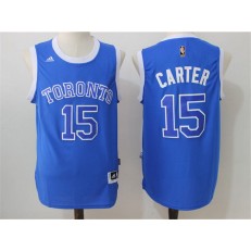 Toronto Raptors #15 Vince Carter Blue 2016 Stitched NBA Jersey