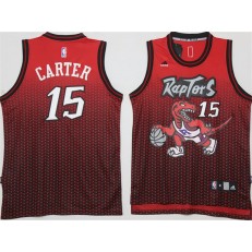 Toronto Raptors #15 Vince Carter Red Resonate Fashion Stitched NBA Jersey