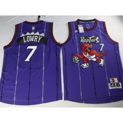 Toronto Raptors #7 Kyle Lowry Purple Swingman Stitched NBA Jersey