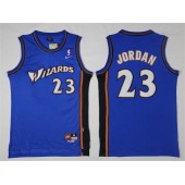 Washington Wizards #23 Michael Jordan Blue Stitched NBA Jersey