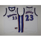 Washington Wizards #23 Michael Jordan White Stitched NBA Jersey