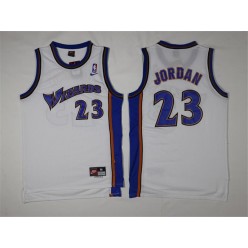 Washington Wizards #23 Michael Jordan White Stitched NBA Jersey