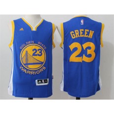 Golden States Warriors #23 Draymond Green Blue 2015 Stitched NBA Jersey