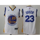 Golden States Warriors #23 Draymond Green White 2015 Stitched NBA Jersey