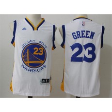 Golden States Warriors #23 Draymond Green White 2015 Stitched NBA Jersey