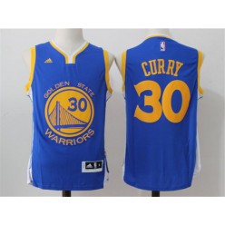 Golden States Warriors #30 Stephen Curry Blue 2015 Stitched NBA Jersey