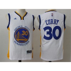 Golden States Warriors #30 Stephen Curry White 2015 Stitched NBA Jersey