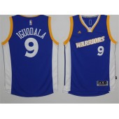 Golden States Warriors #9 Andre Lguodala Blue 2017 Stitched NBA Jerseys