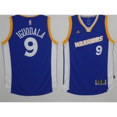 Golden States Warriors #9 Andre Lguodala Blue 2017 Stitched NBA Jerseys