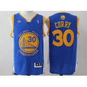 Revolution 30 Golden States Warriors #30 Stephen Curry Blue Swingman Stitched NBA Jersey