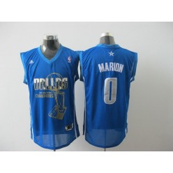 Dallas Mavericks #0 Shawn Marion Blue 2011 Finals Champions Revolution 30 Stitched Stitched NBA Jersey