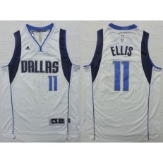Dallas Mavericks #11 Monta Ellis White Revolution 30 Stitched NBA Jersey