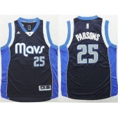 Dallas Mavericks #25 Chandler Parsons Navy Blue Revolution 30 Stitched NBA Jersey