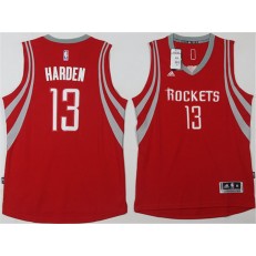 Houston Rockets #13 James Harden Red 2015 2015 Stitched NBA Jersey