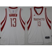 Houston Rockets #13 James Harden White 2015 2015 Stitched NBA Jersey