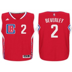 Los Angeles Clippers #2 Patrick Beverley Red 2015 Stitched NBA Jersey