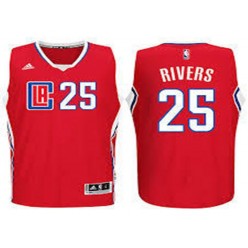 Los Angeles Clippers #25 Austin Rivers Red 2015 Stitched NBA Jersey