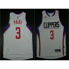 Los Angeles Clippers #3 Chris Paul White 2015 Stitched NBA Jersey
