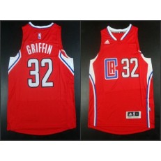 Los Angeles Clippers #32 Blake Griffin Red 2015 Stitched NBA Jersey