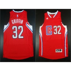 Los Angeles Clippers #32 Blake Griffin Red 2015 Stitched NBA Jersey