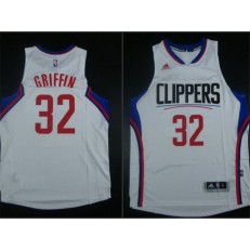 Los Angeles Clippers #32 Blake Griffin White 2015 Stitched NBA Jersey