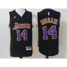 Los Angeles Lakers #14 Brandon Ingram Black Stitched NBA Jersey
