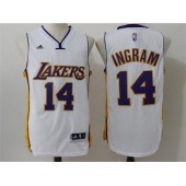 Los Angeles Lakers #14 Brandon Ingram White Stitched NBA Jersey