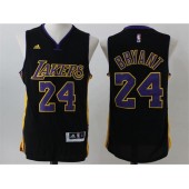 Los Angeles Lakers #24 Kobe Bryant Black Stitched NBA Jersey
