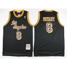 Revolution 30 Los Angeles Lakers #8 Kobe Bryant Black Stitched NBA Jersey