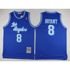 Revolution 30 Los Angeles Lakers #8 Kobe Bryant Blue Stitched NBA Jersey