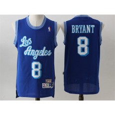 Revolution 30 Los Angeles Lakers #8 Kobe Bryant Blue Throwback Stitched NBA Jersey