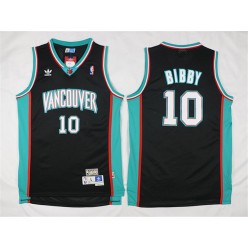 Memphis Grizzlies #10 Mike Bibby Black 2015 Stitched NBA Jersey