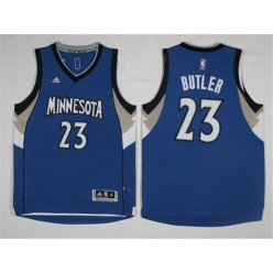 Minnesota Timberwolves #23 Jimmy Butler Blue Home Stitched NBA Jersey