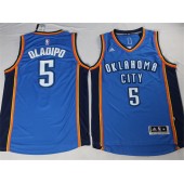 Oklahoma City Thunder #5 Victor Oladipo new Blue NBA Jersey
